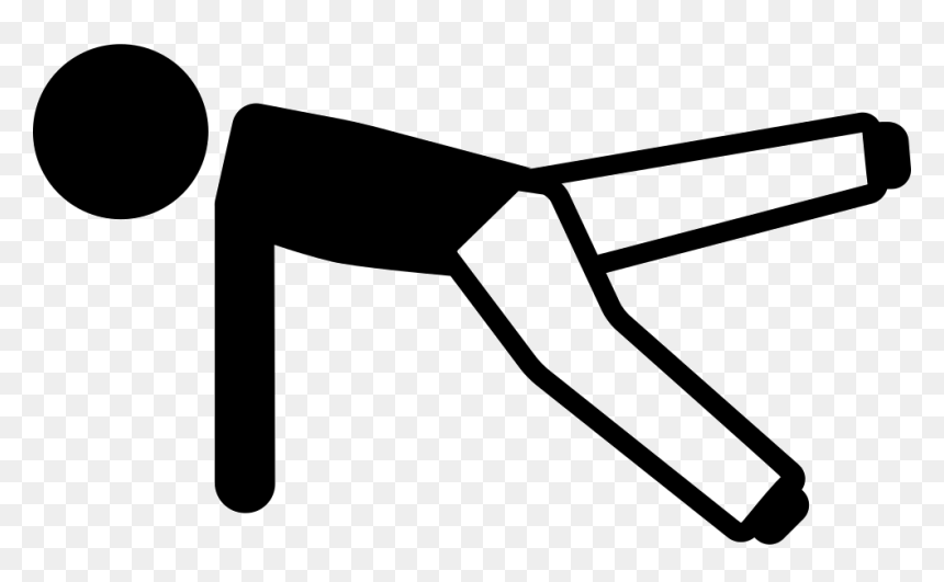 Man Lifting Backwards Right Leg Svg Png Icon Free Download - Icon, Transparent Png - right png icon