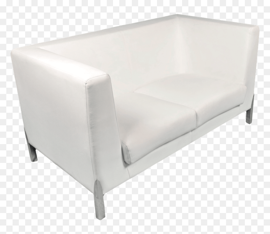 Latina 2 Seater Sofa - Studio Couch, HD Png Download - white sofa png