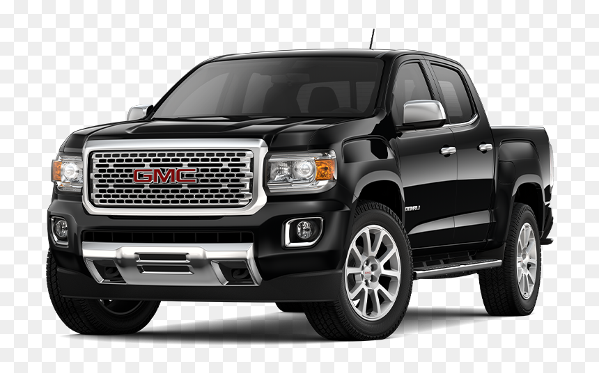 2020 Gmc Canyon Denali Crew Cab Standard In Black - 2020 Gmc Canyon Denali, HD Png Download - ups truck png
