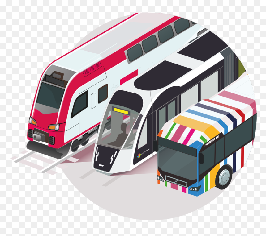 Transport Luxembourg, HD Png Download - travels bus png
