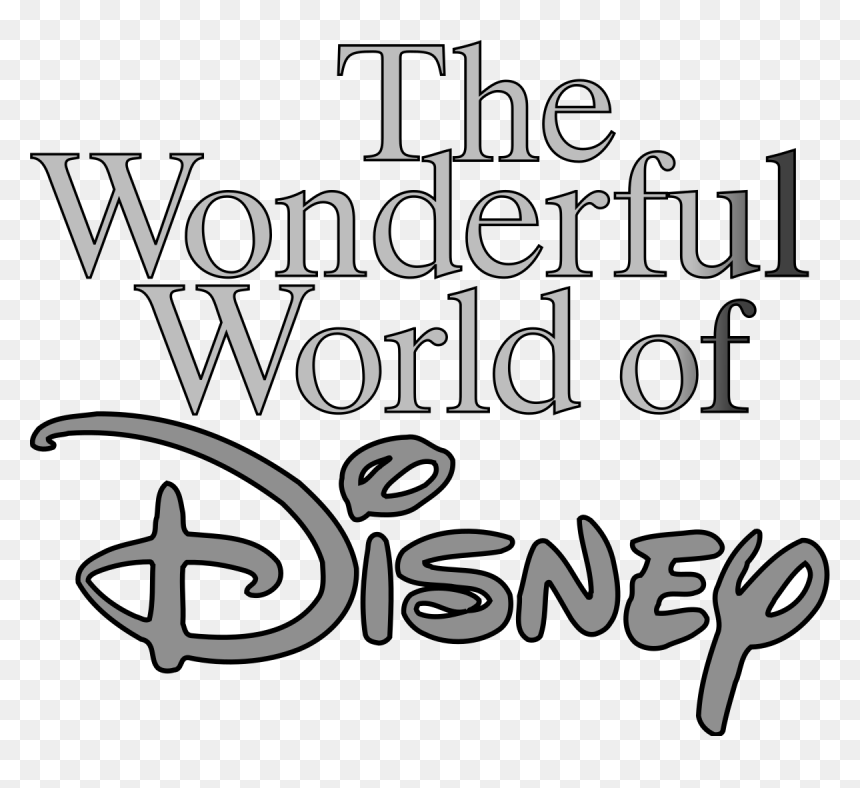 Wonderful World Of Disney Logo, HD Png Download - walt disney world logo png