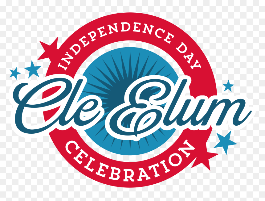 Independence Day Celebtration Logo - Graphic Design, HD Png Download - independence day text png