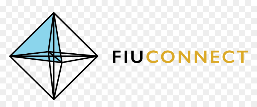 Fiu Connect Logo - Triangle, HD Png Download - fiu logo png