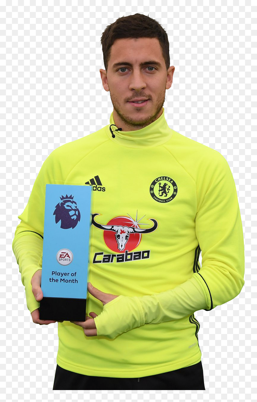 Eden Hazard Png , Png Download - Hazard Potm Png, Transparent Png - hazard png