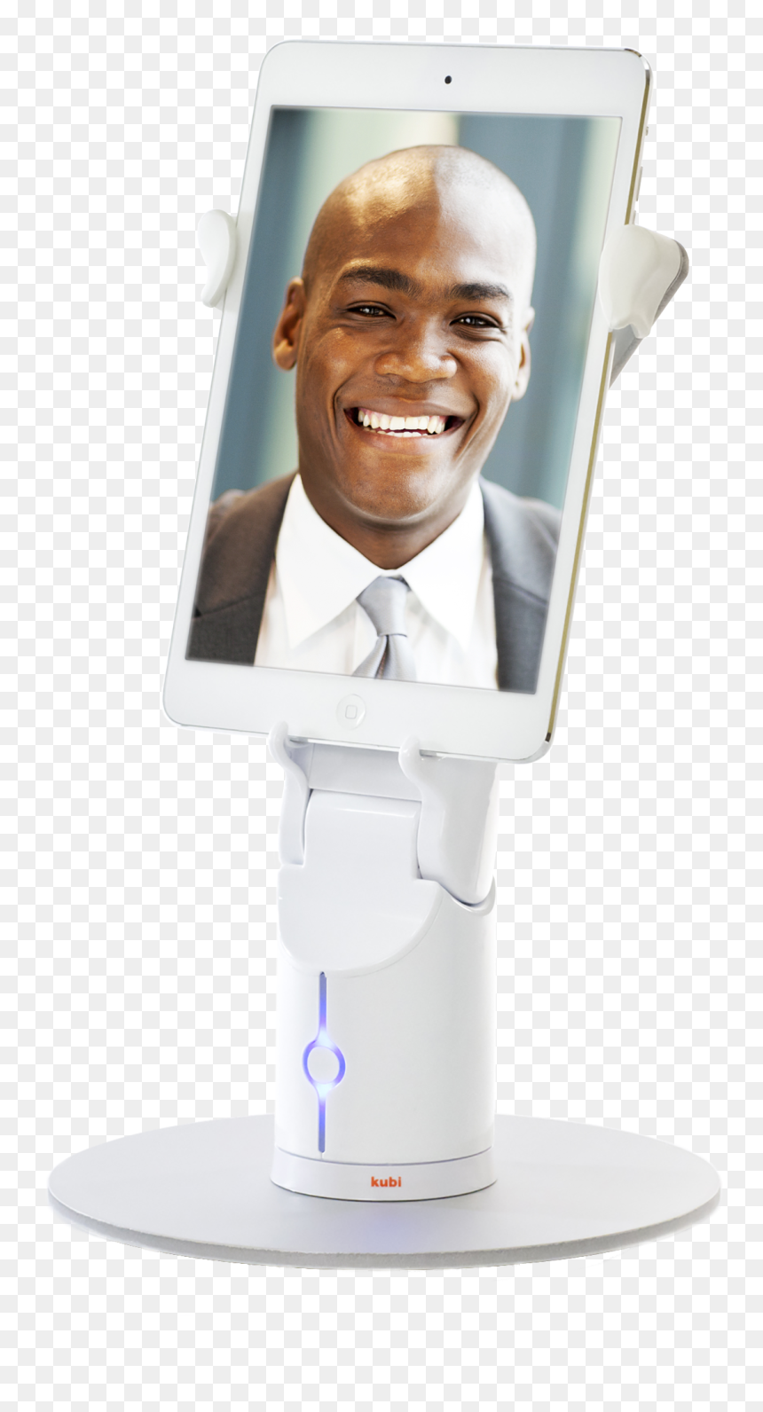 Kubi Telepresence Robot - Computer Monitor, HD Png Download - happy businessman png