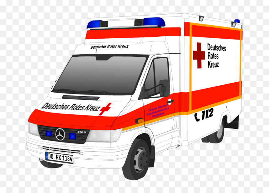 Ambulance Model Car Emergency Service - Ambulance, HD Png Download - ambulance van png