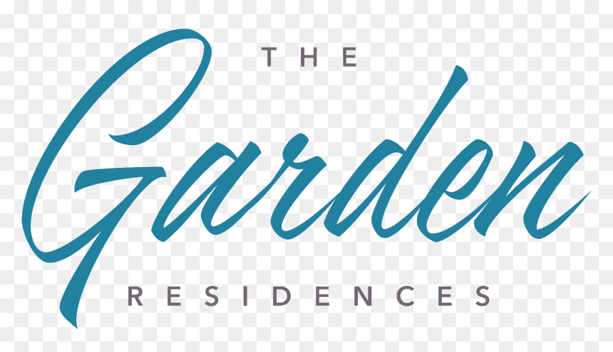 Garden Residences Logo, HD Png Download - garden background png