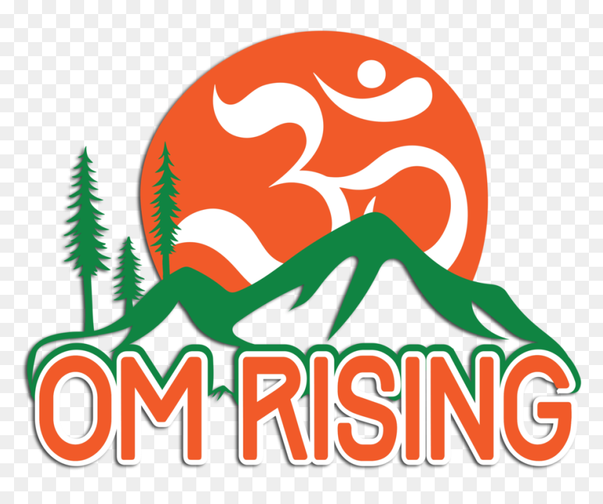Om Rising Logo Wshadow , Png Download - Om Rising, Transparent Png - red om png