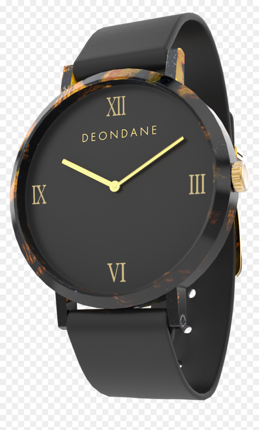 The Turtle Shell Numeral Watch - Analog Watch, HD Png Download - turtle shell png