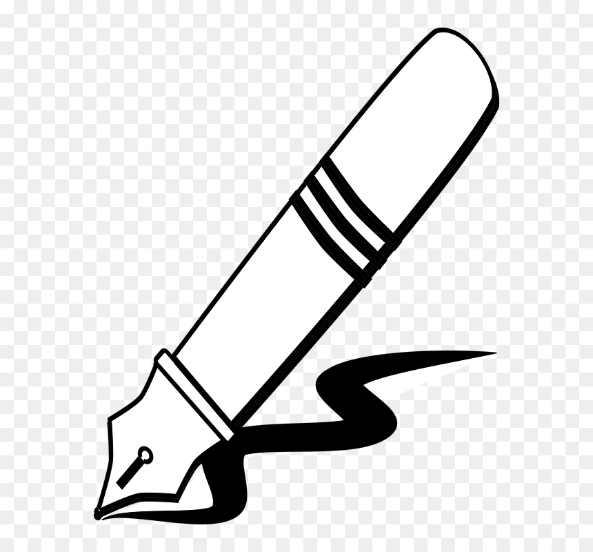 Line Art, HD Png Download - pen icon png