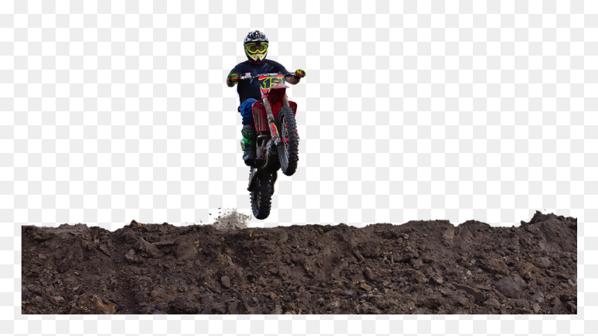 Motocross, Jump, Airborne, Dangerous, Dirtbike, Ramp - Portable Network Graphics, HD Png Download - ramp png