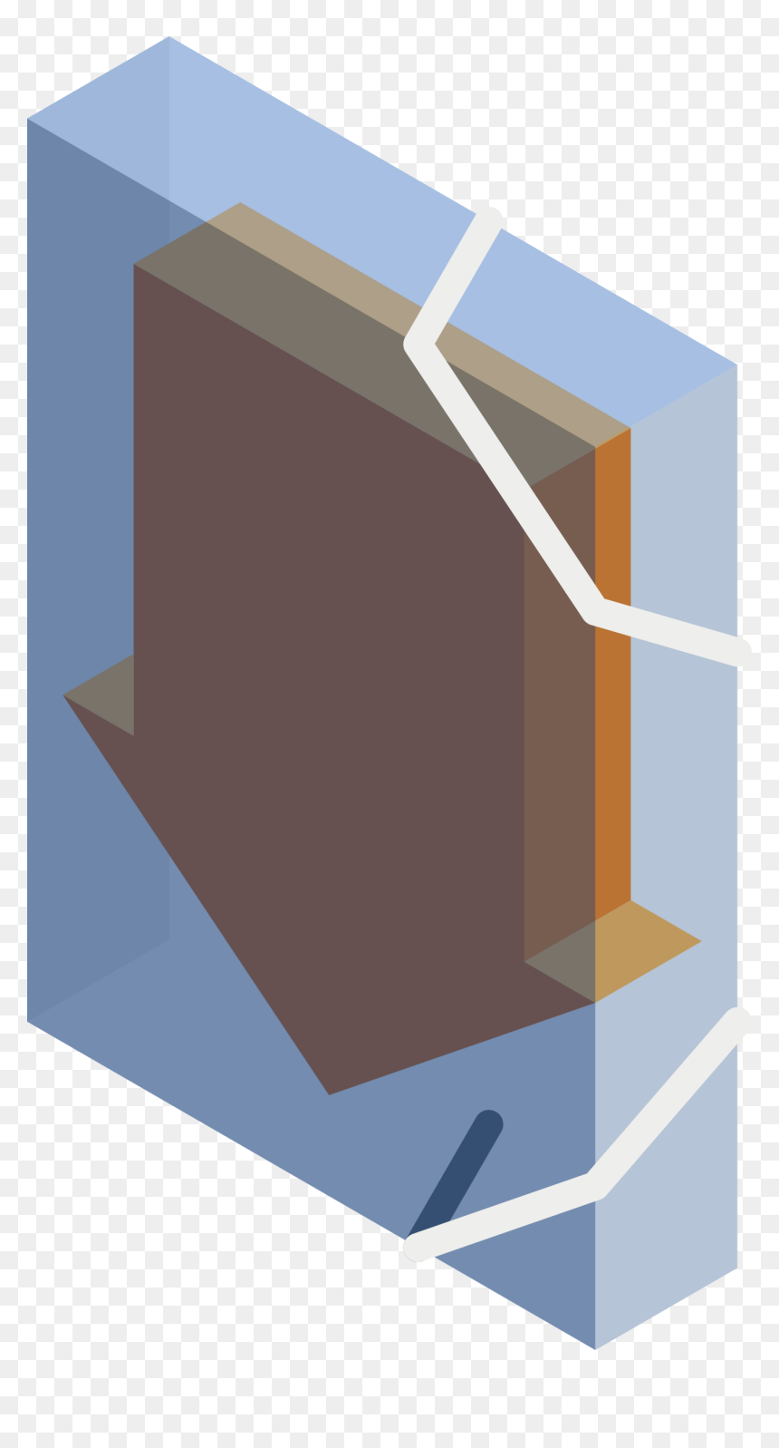 Cm Isometric Folder Downloads Clip Arts - Portable Network Graphics, HD Png Download - downloads icon png