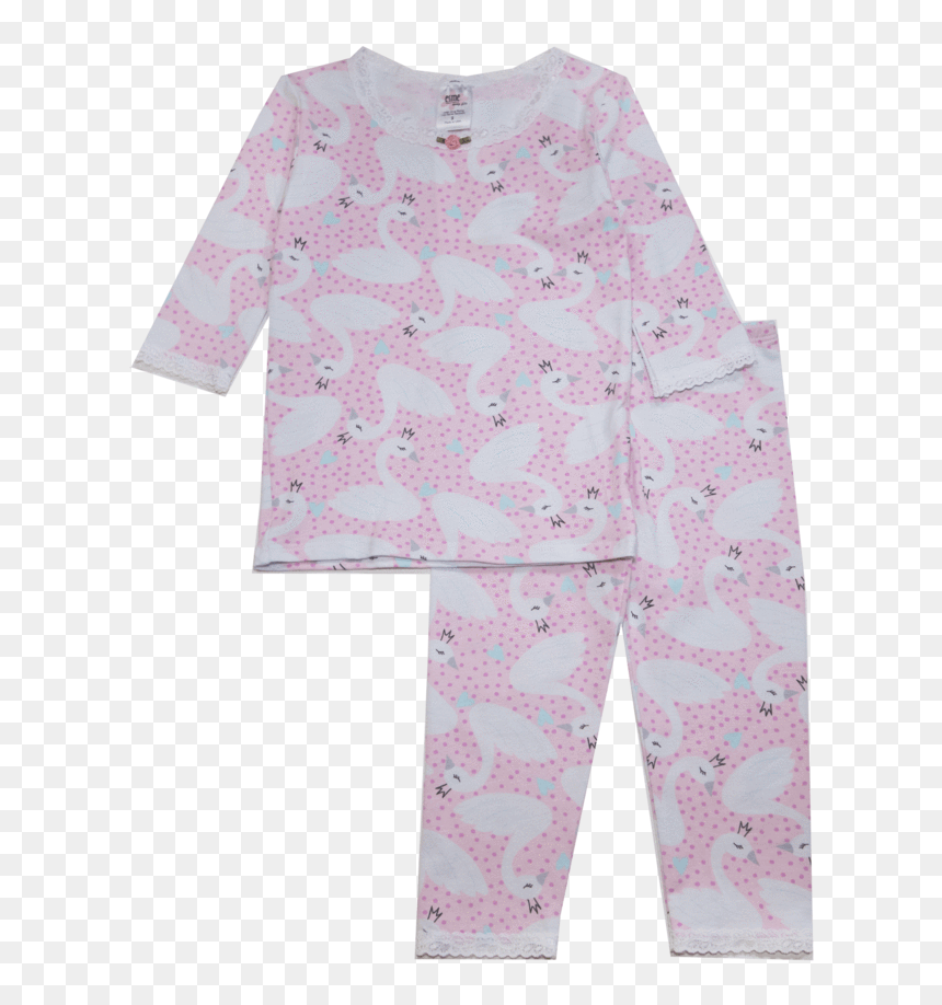 Swan 3/4 Sleeve And Leggings Pjs - Pajamas, HD Png Download - pajamas png
