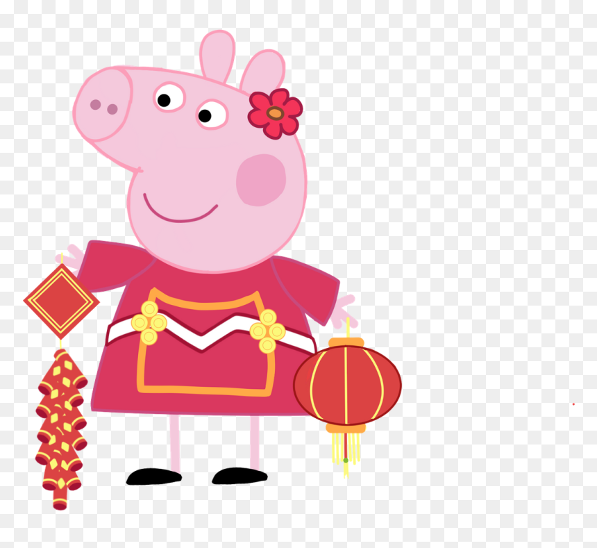 Peppa Pig Family Playing With Mud - Portable Network Graphics, HD Png Download - peppa png