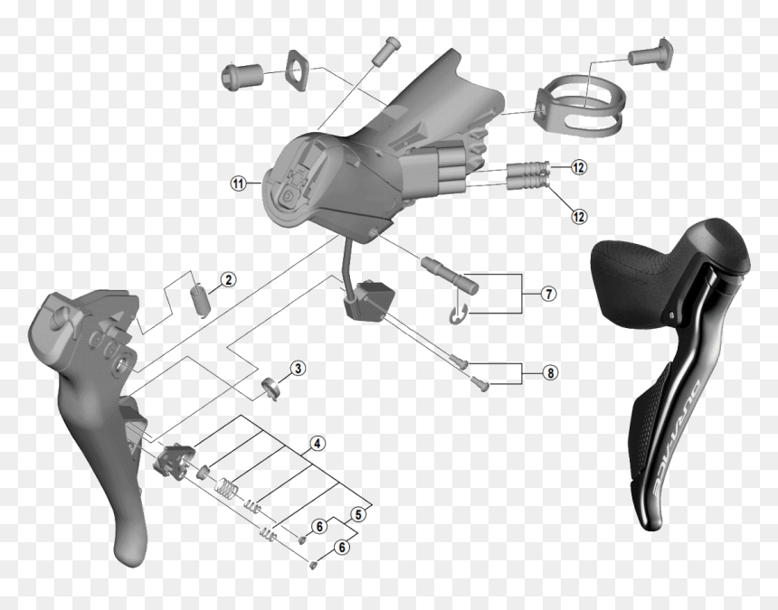 St R8070 Exploded View, HD Png Download - 3d web button png