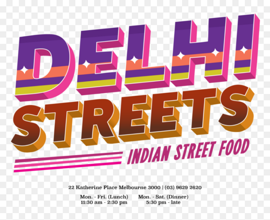 Delhi Streets Logo Colour Details - Delhi Street Logo, HD Png Download - indian mix sweets png