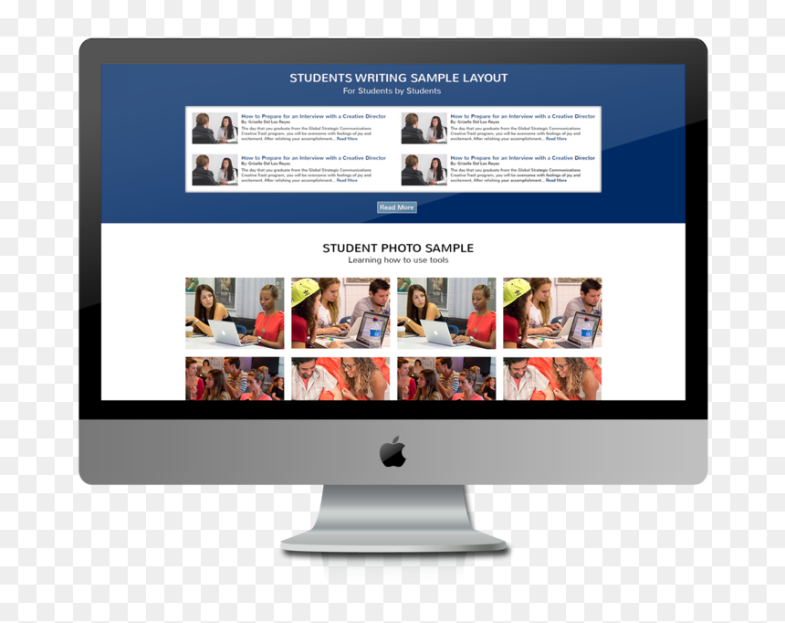 Fiu Website Imac Mockup Default - Imac 27, HD Png Download - fiu logo png