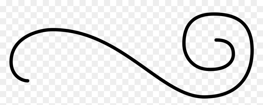 Crushing On Color - Line Art, HD Png Download - simple flourishes png