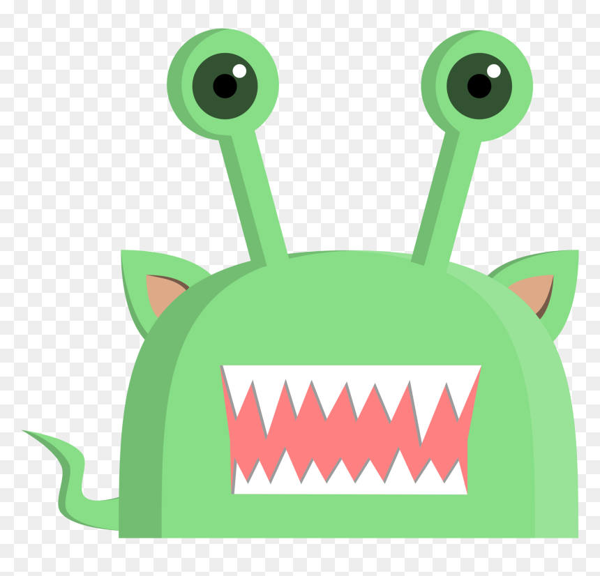 Green Oso Clip Arts - Monster Clipart Transparent Background, HD Png Download - oso png