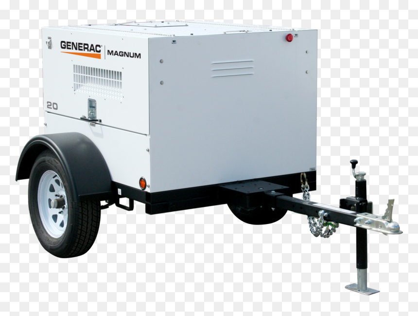 Generac Mlg20if4 Mobile Diesel Generator - Generac Generator Trailer, HD Png Download - mlg png pack
