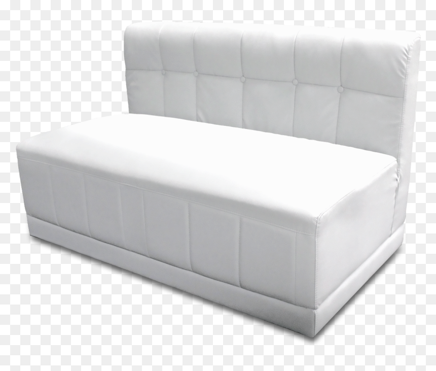 Sofa Bed, HD Png Download - white sofa png