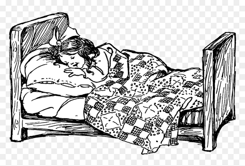 Sleeping Clip Art, HD Png Download - vintage pointing hand png