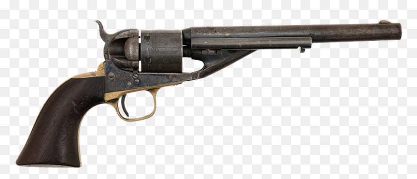 Download 92 Guns And Pistols Transparent Png Images - Colt 1860 Army Rock Island Auction, Png Download - shotgun silhouette png