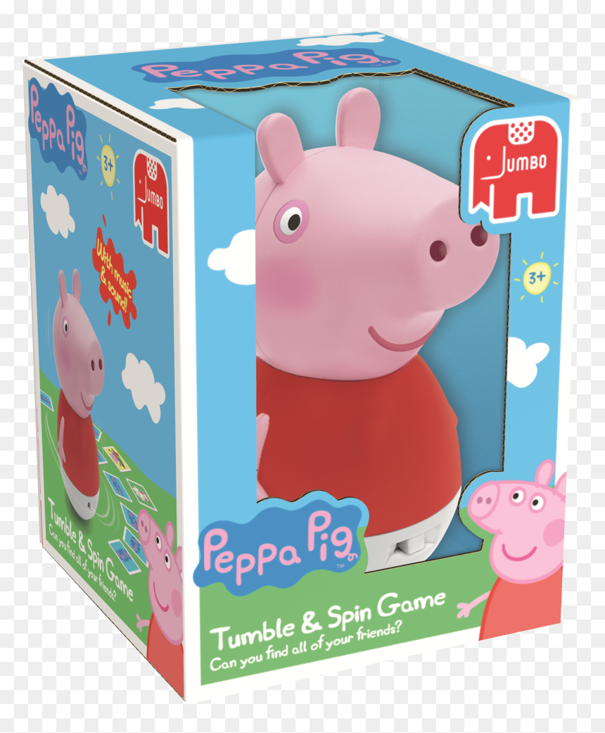 Jumbo Peppa Pig Tumble & Spin , Png Download - Peppa Pig, Transparent Png - peppa png