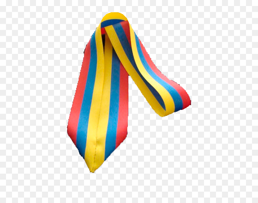 Medalla De Cinta Tricolor, HD Png Download - tri color png