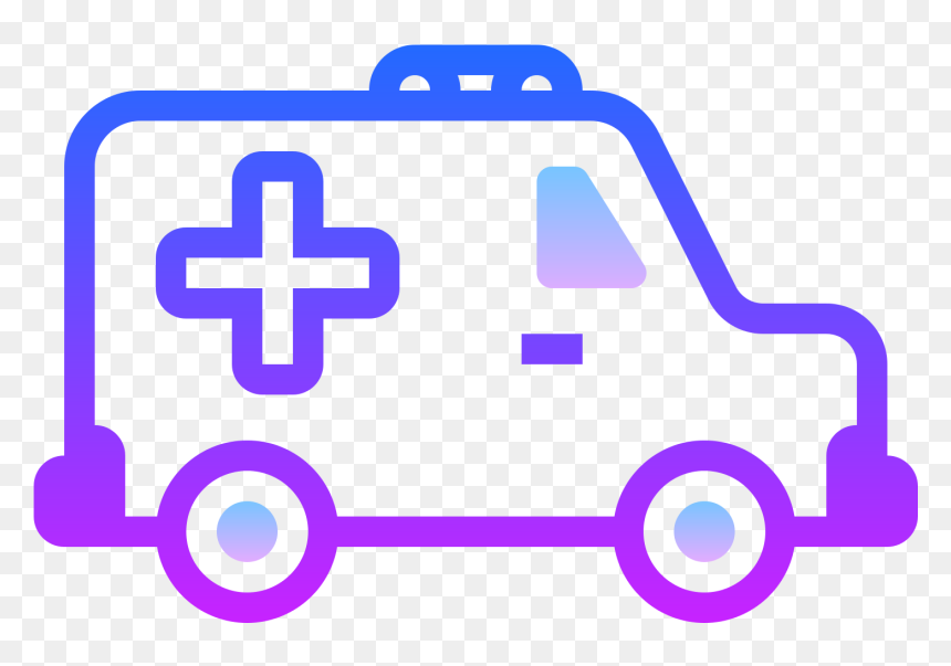 Free Ambulance Icon Png - Cars White Transparent Background, Png Download - ambulance van png