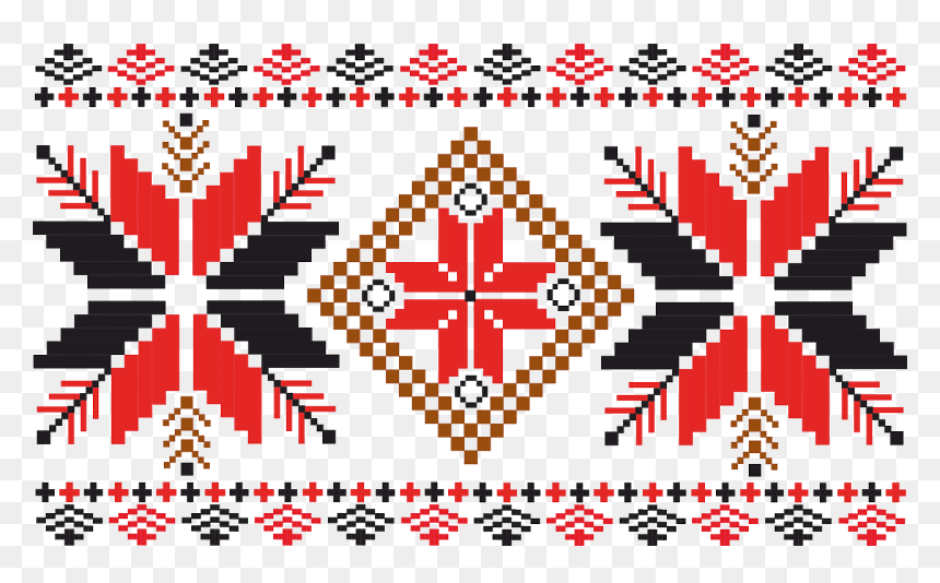 Ornament Textile Or Fiber Art, HD Png Download - traditional mexican embroidery patterns png