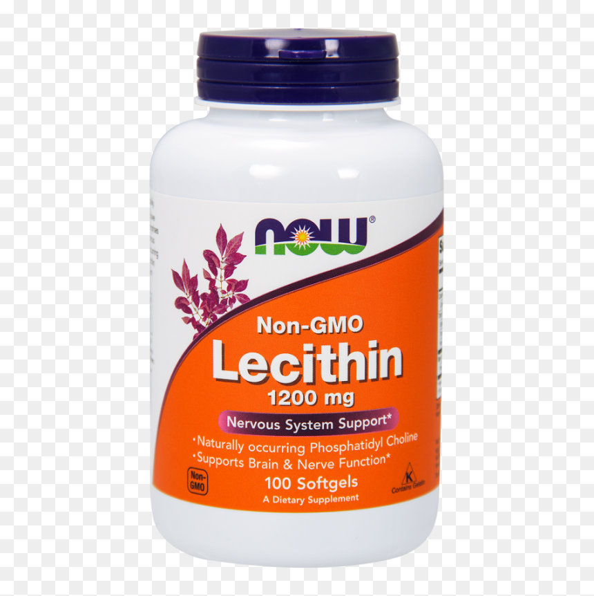 Lecithin 1200 Mg Softgels - Inositol Capsules, HD Png Download - non gmo png