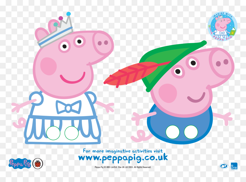 Peppa Pig Once Upon A Time, HD Png Download - peppa png