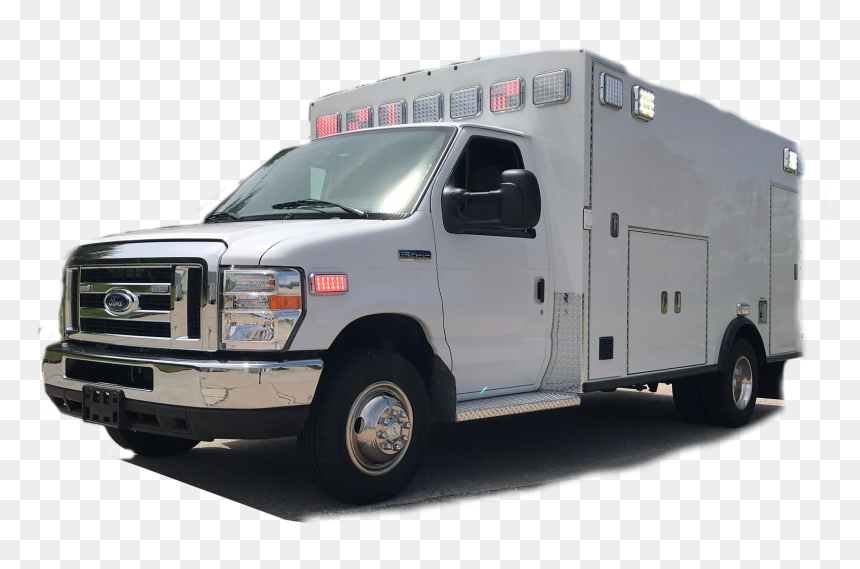 Trailer Truck, HD Png Download - ambulance van png