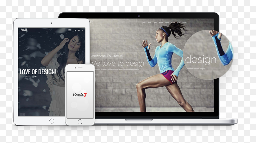 Nike Girl Running, HD Png Download - devices png