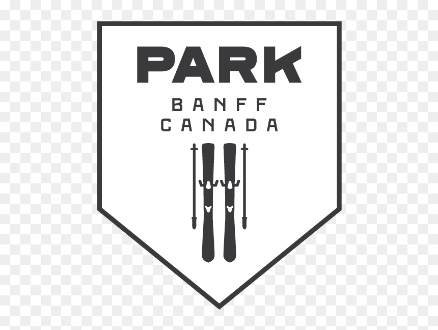 Park Crest Black Ski Logo Badge, HD Png Download - ban symbol png