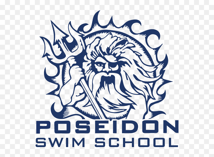 Poseidon Swim School - Poseidon Swimming, HD Png Download - poseidon png