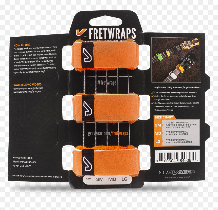 Fretwraps™ String Muters - Label, HD Png Download - mlg png pack