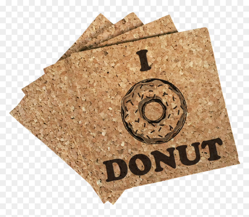 Donut Eco-friendly Cork Coasters - Umbrella, HD Png Download - cork png