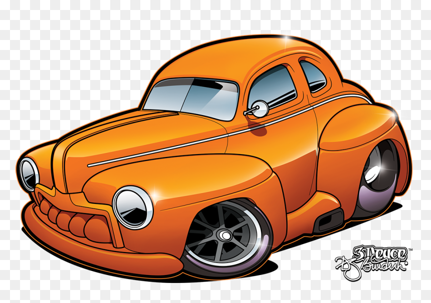 Toon Hero Image - Antique Car, HD Png Download - ups truck png