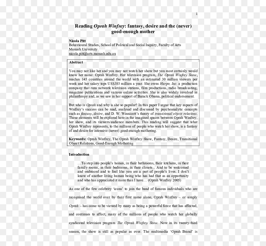 Document, HD Png Download - oprah winfrey png