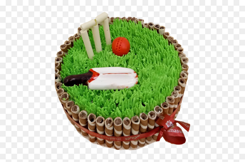 Cricket Birthday Cake, HD Png Download - cricket pitch png