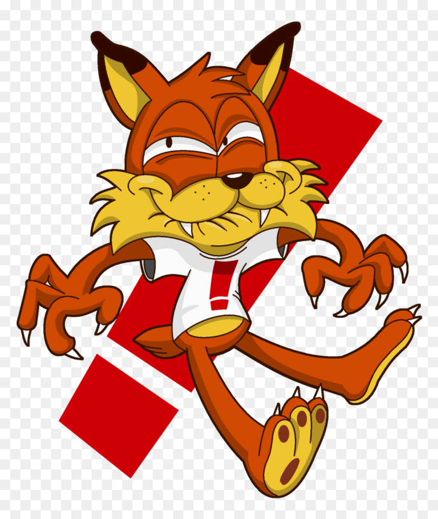 Oppins On New Bubsy Game Spunkimonki97 Mon Aug - Chistosas Png, Transparent Png - bubsy png