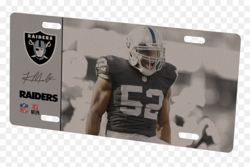 Khalil Mack Png - Oakland Raiders, Transparent Png - khalil mack png