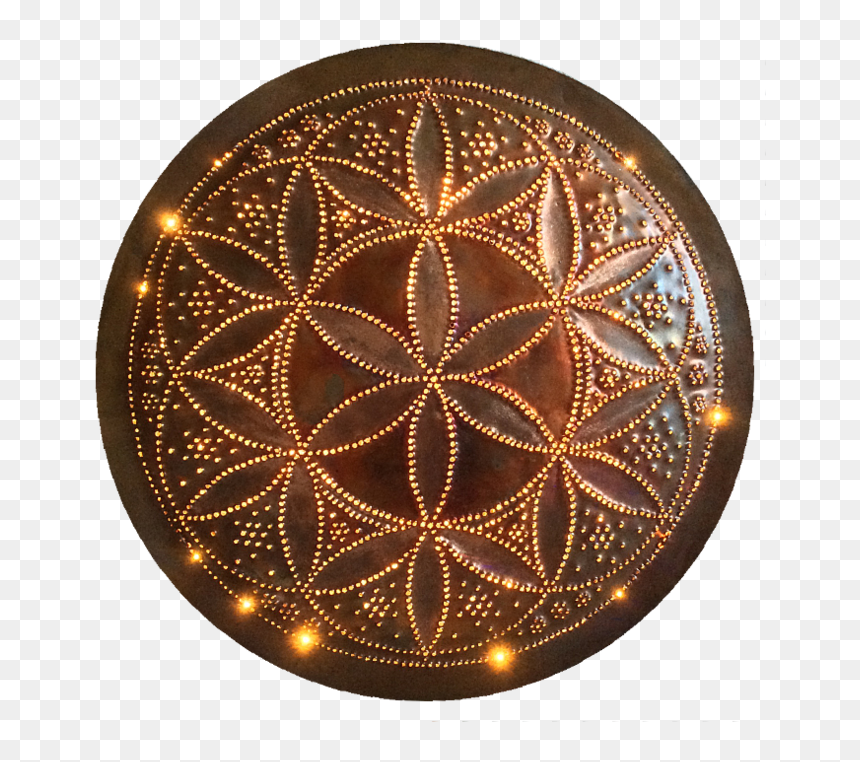 Seed Of Life Copper Lightmandala - Circle, HD Png Download - seed of life png