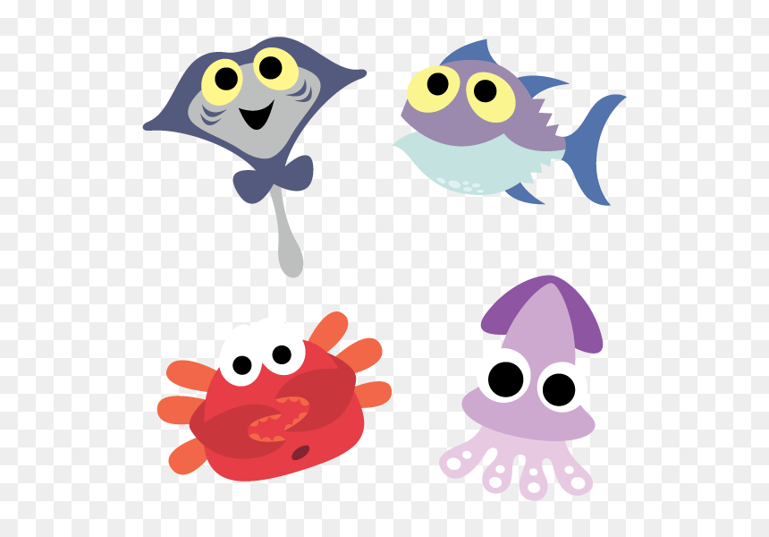 Mask Deep Sea Creature Clip Art - Clip Art, HD Png Download - under the sea png