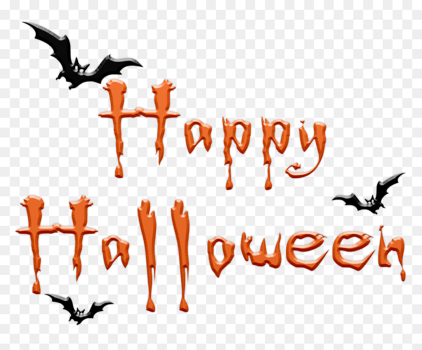 Halloween Text Png - Overlays Halloween Png, Transparent Png - nothing png