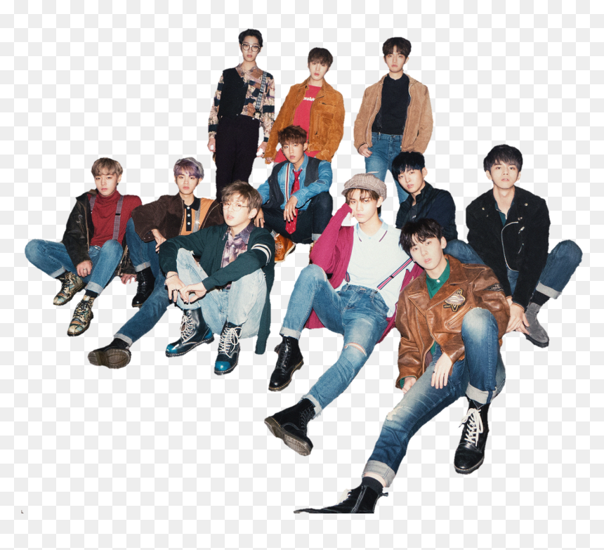 Crowd Clipart Youth - Wanna One Nothing Without You Png, Transparent Png - nothing png
