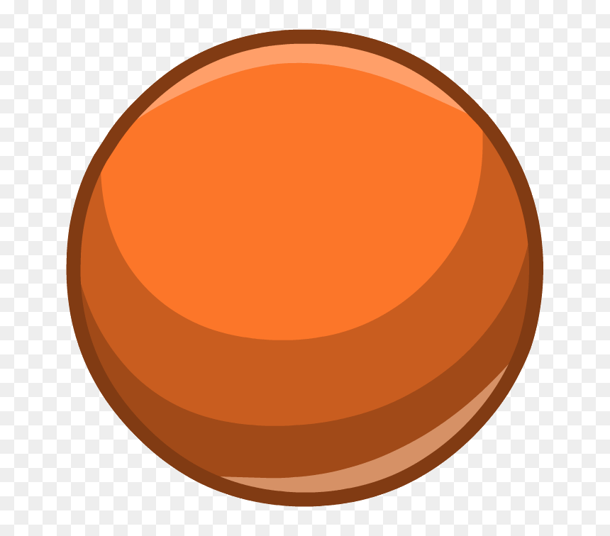 Orange Blob From Penguin Style Jan - Pontos Riscados De Xango, HD Png Download - blob png