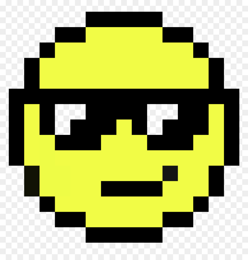 Emoji Pixel Art, HD Png Download - cute emoji png